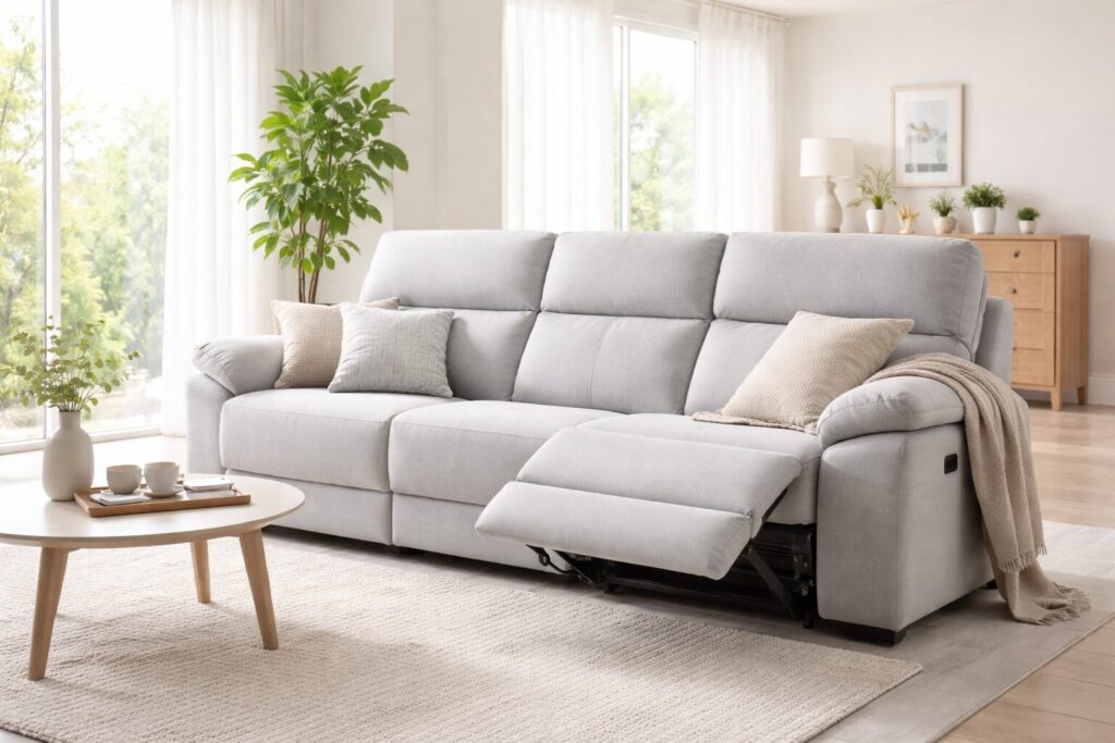 7. リクライニングソファ