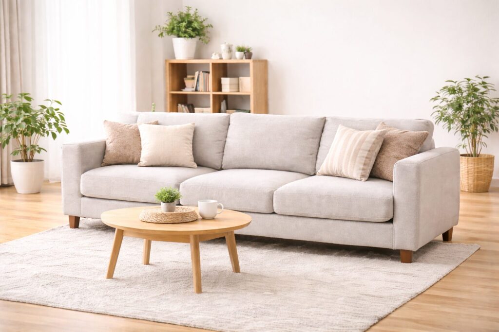 1. ストレート（I字）ソファ