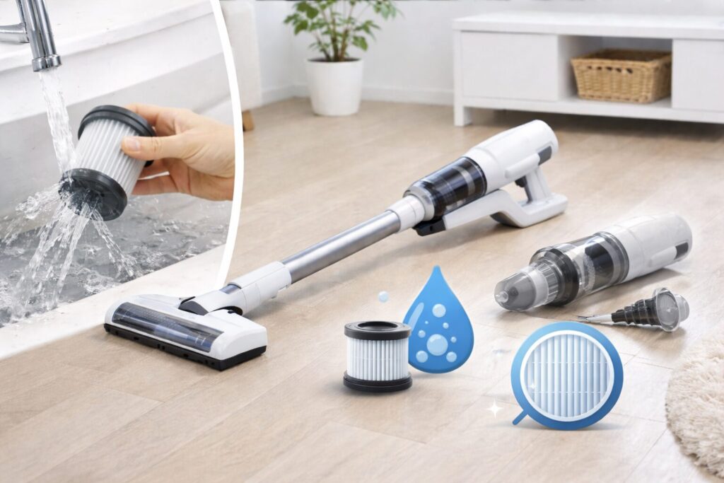 お手入れとフィルター掃除