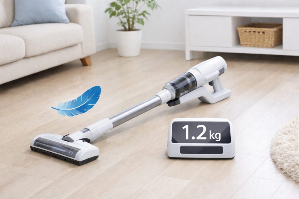 軽いは本当？重さの評価