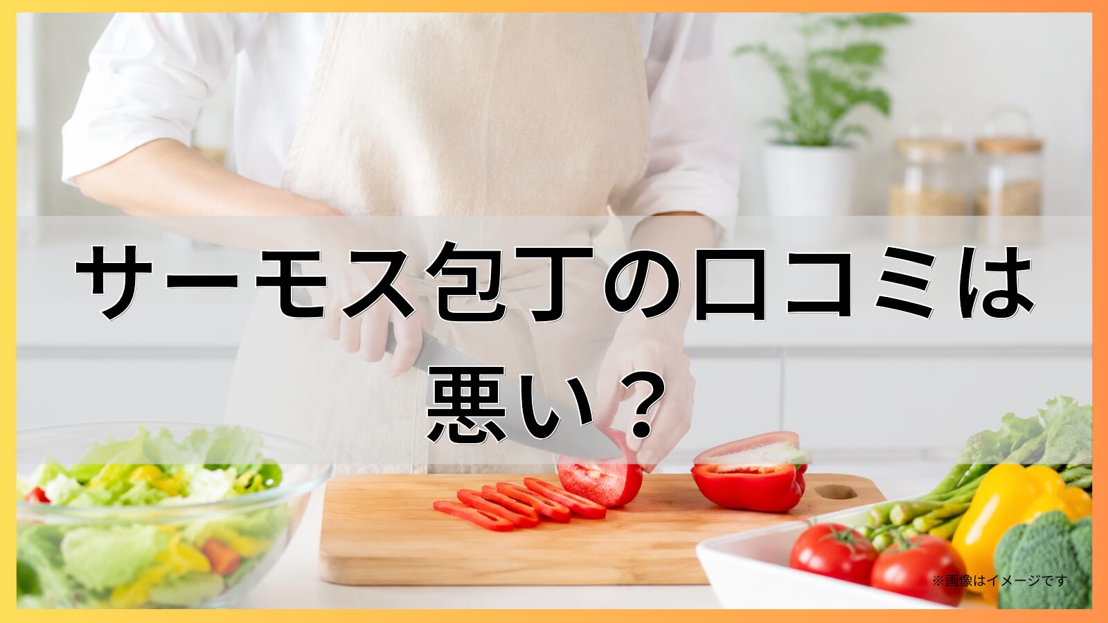 サーモス包丁の口コミは悪い?