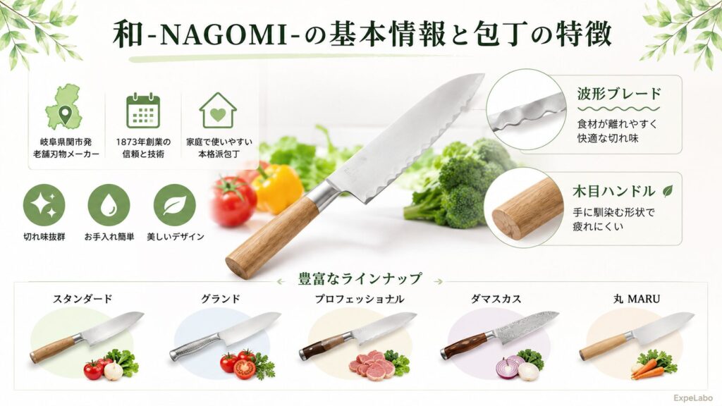 和-NAGOMI-の基本情報と包丁の特徴